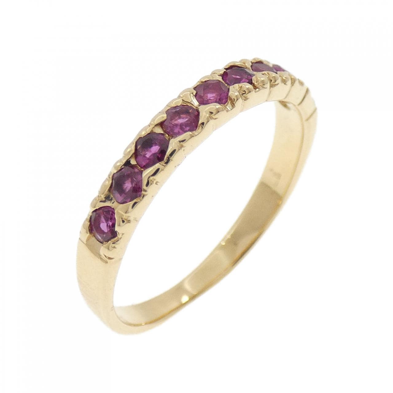 K18YG ルビー リング