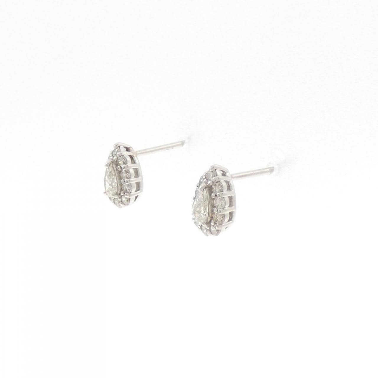 【新品】PT900 ダイヤモンド ピアス 0.30CT