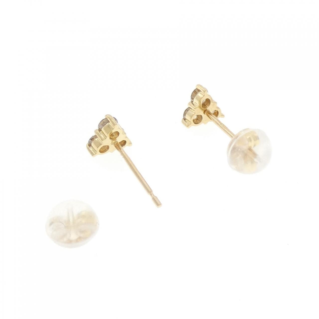 K18YG ダイヤモンド ピアス 0.30CT