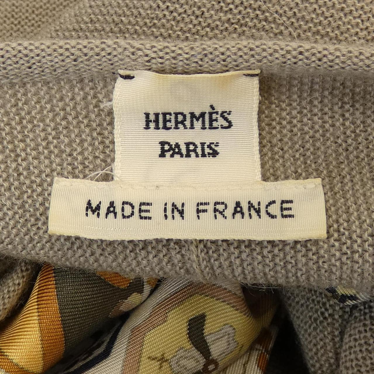 HERMES 47-7760 Twill Reine Knit