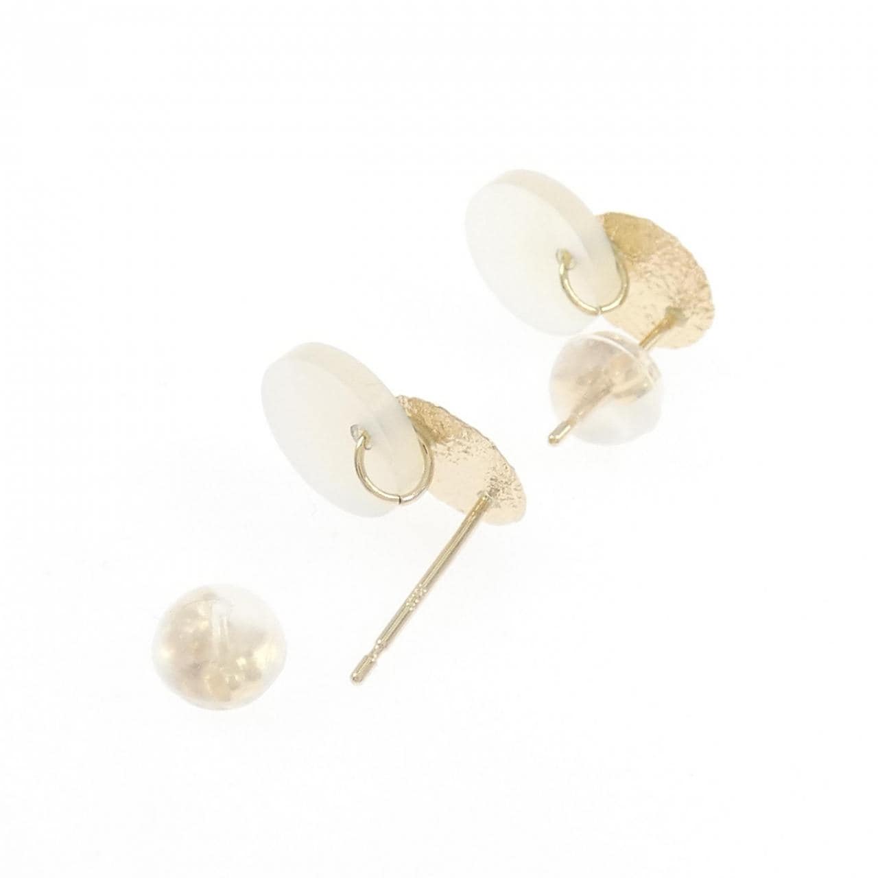 K10YG マザーオブパール ピアス