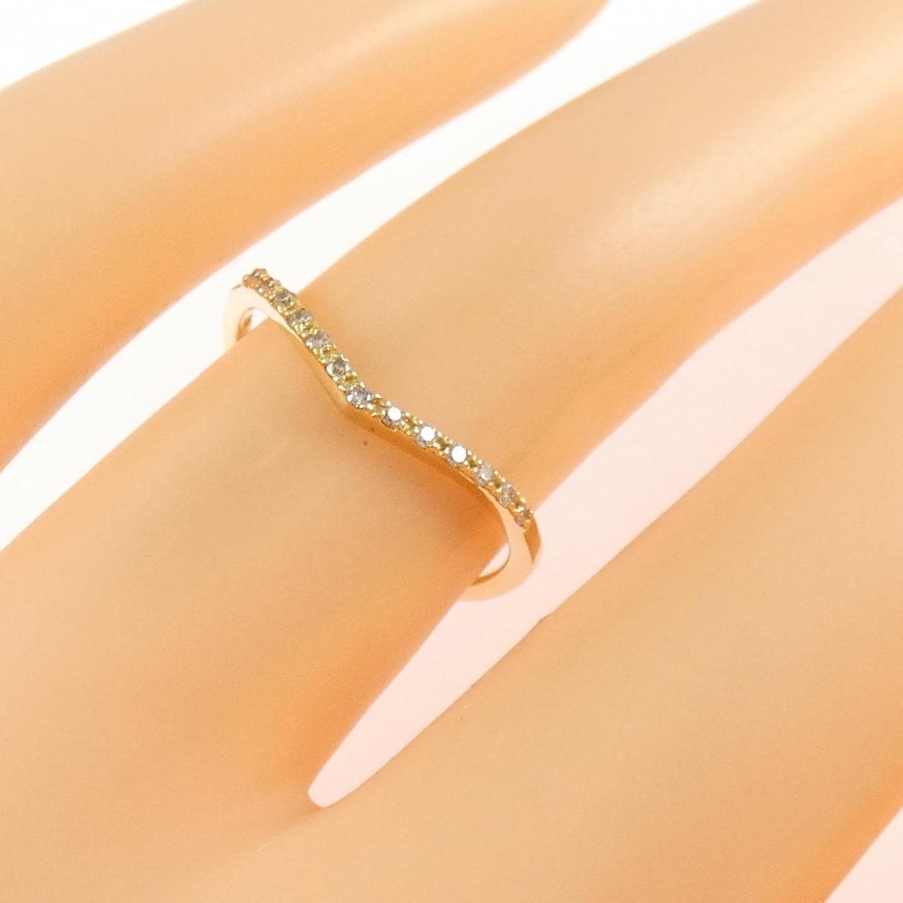 アガット ダイヤモンド リング 0.06CT