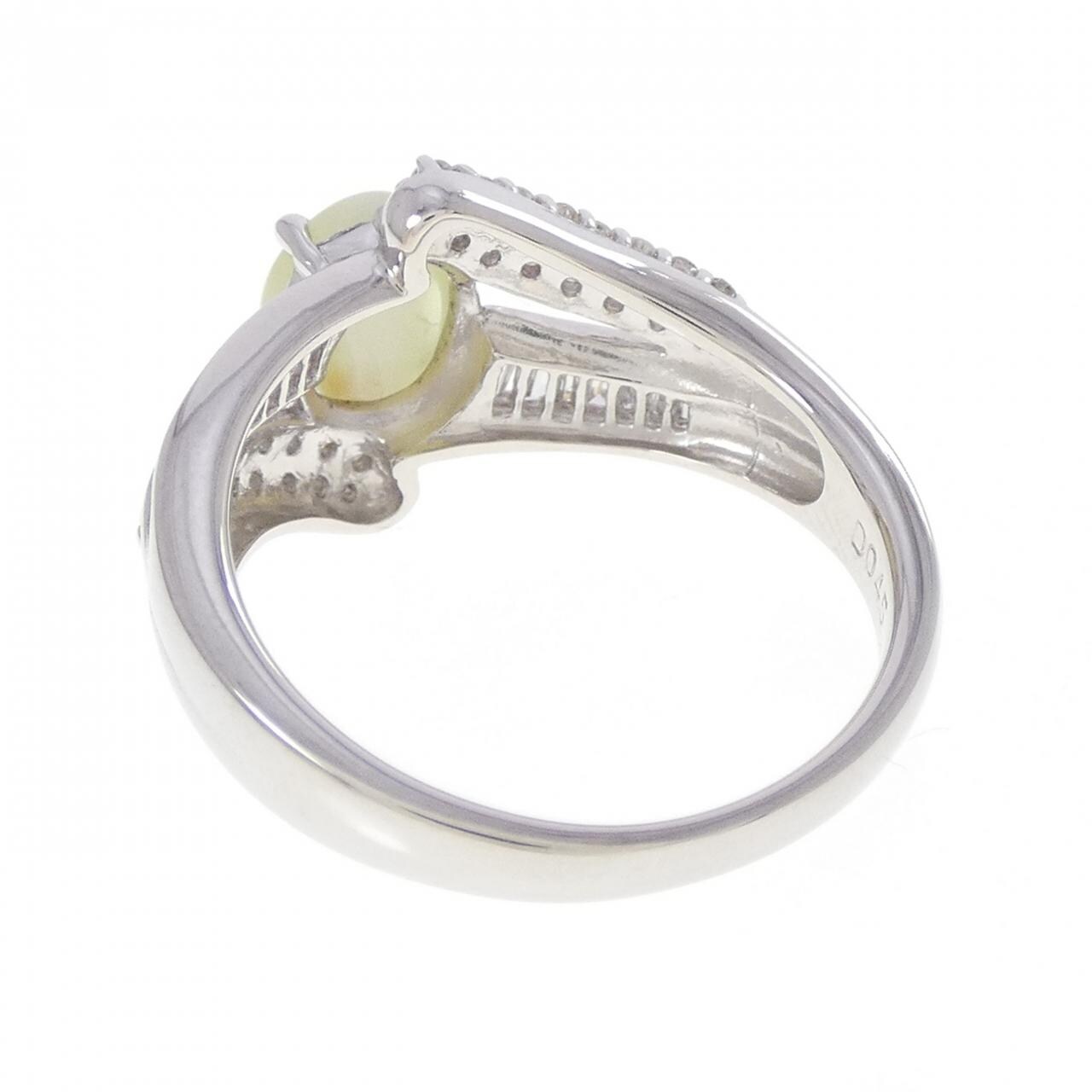 PT900 クリソベリルキャッツアイ リング 1.40CT