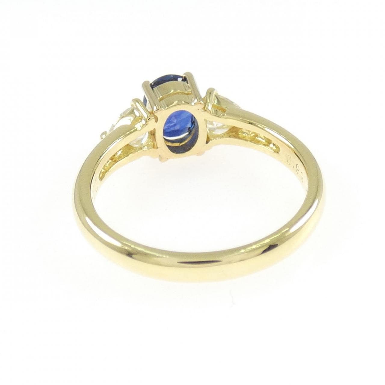 K18YG サファイヤ リング 0.93CT