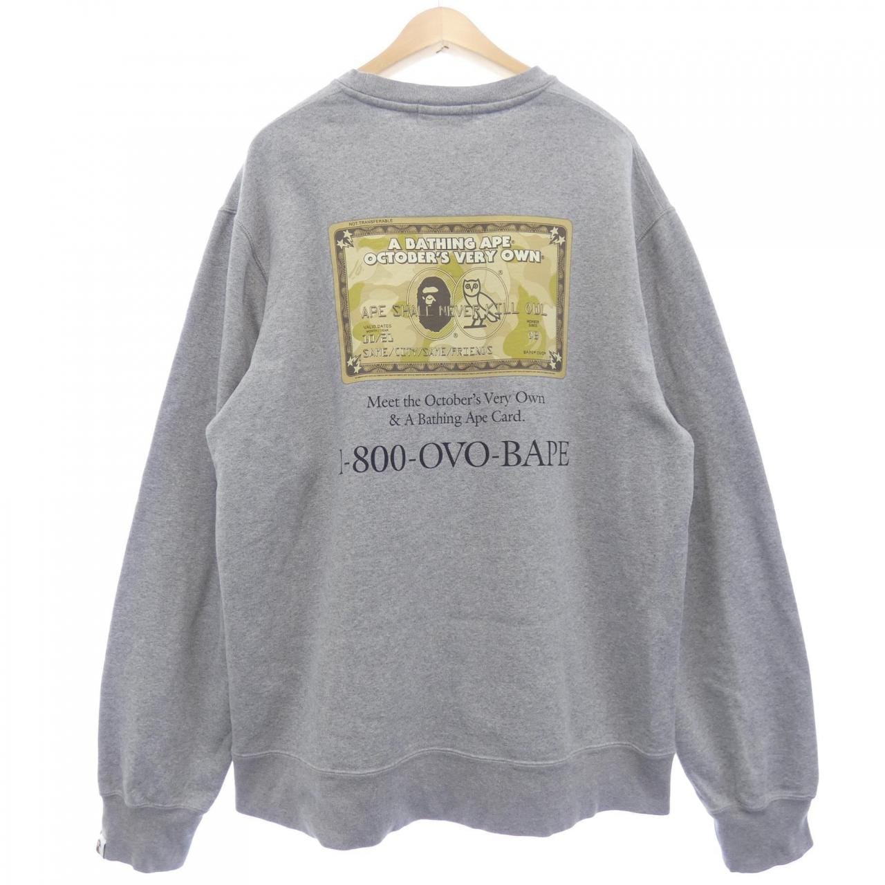 アベイシングエイプ A BATHING APE スウェット