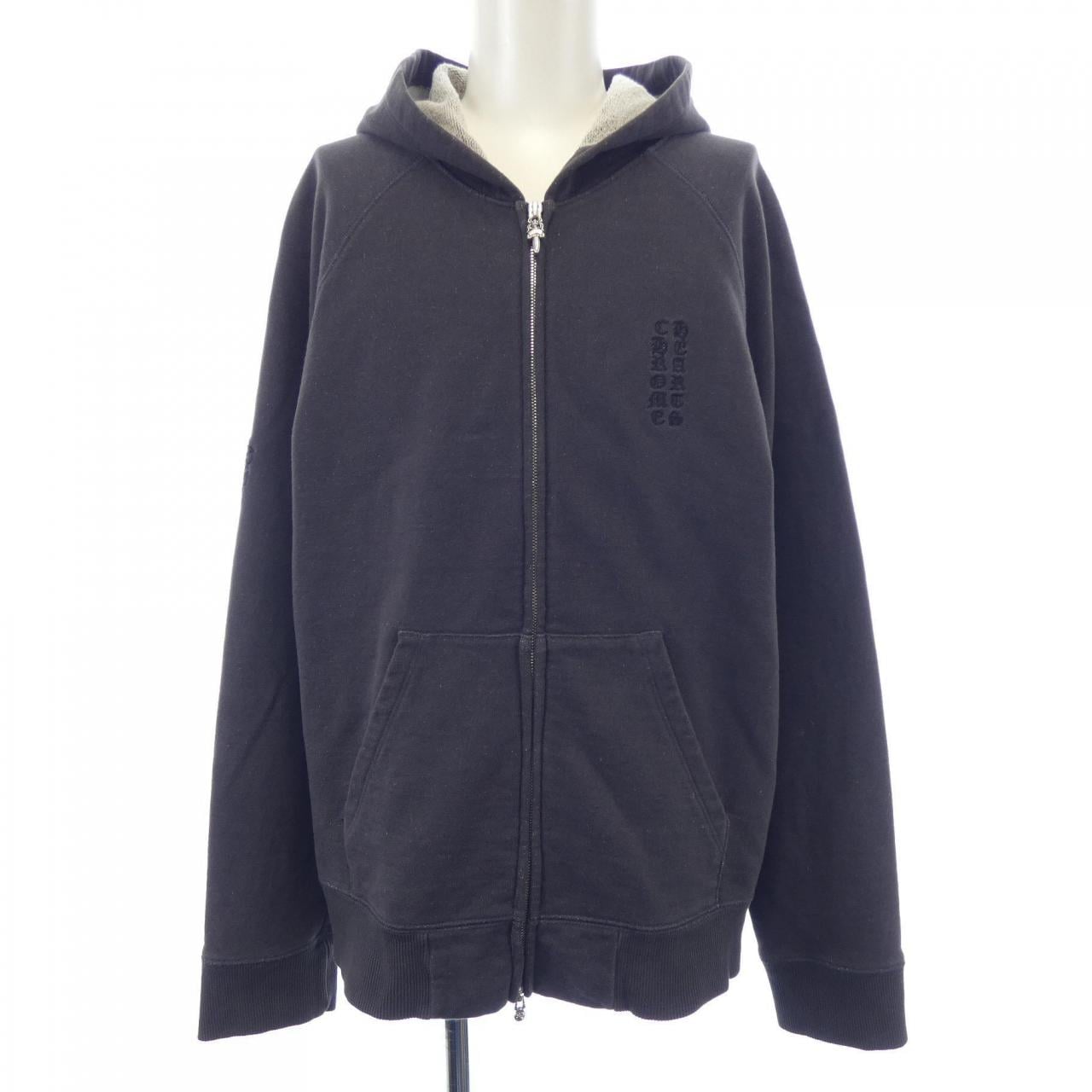 クロムハーツ CHROME HEARTS ヴァーティカルロゴ VERTICAL LOGO 2212-304-6317 パーカー