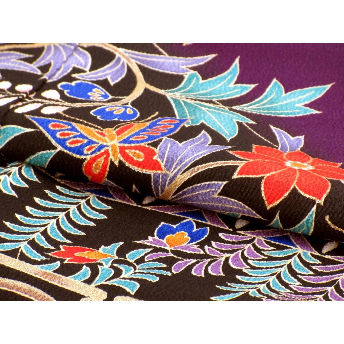 振袖　友禅金彩加工　身丈Ｓ寸