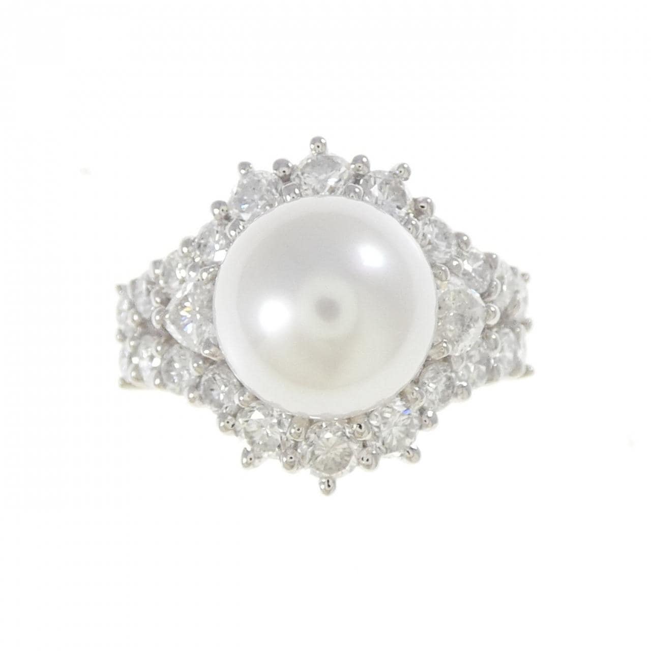 PT900 白蝶パール リング 9.9mm