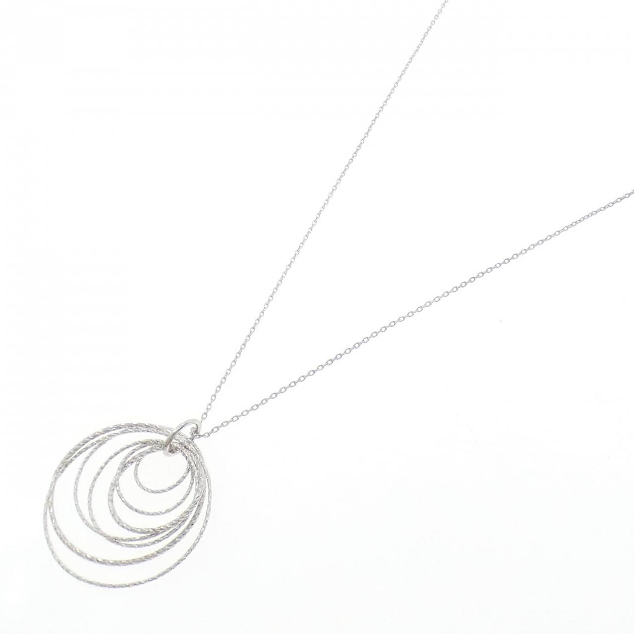 K18WG ネックレス