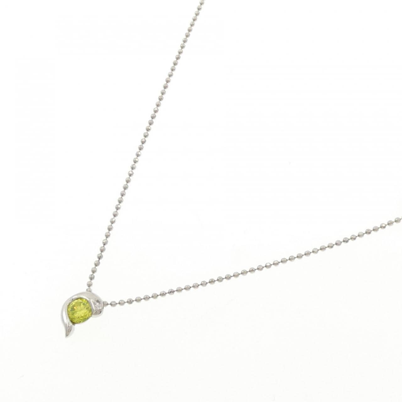 PT900/PT850 ダイヤモンド ネックレス 0.246CT