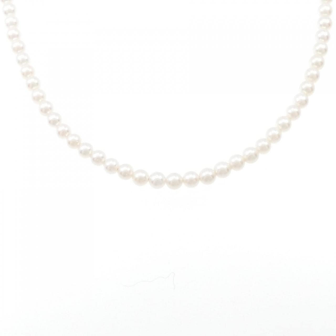 K10YG Akoya pearl necklace 3-3.5 mm