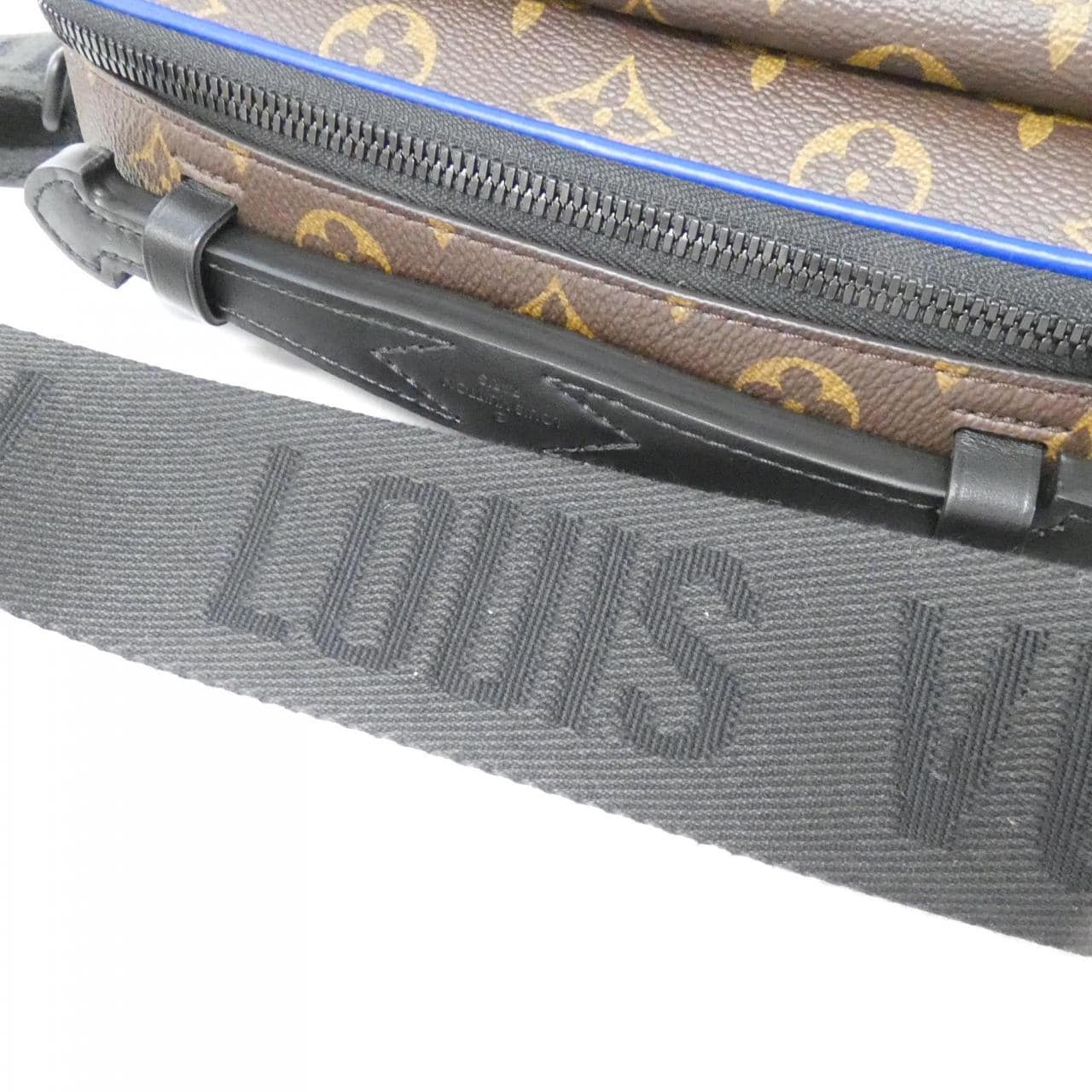 LOUIS VUITTON Monogram Macassar S Rock 郵差包 M45863 單肩包