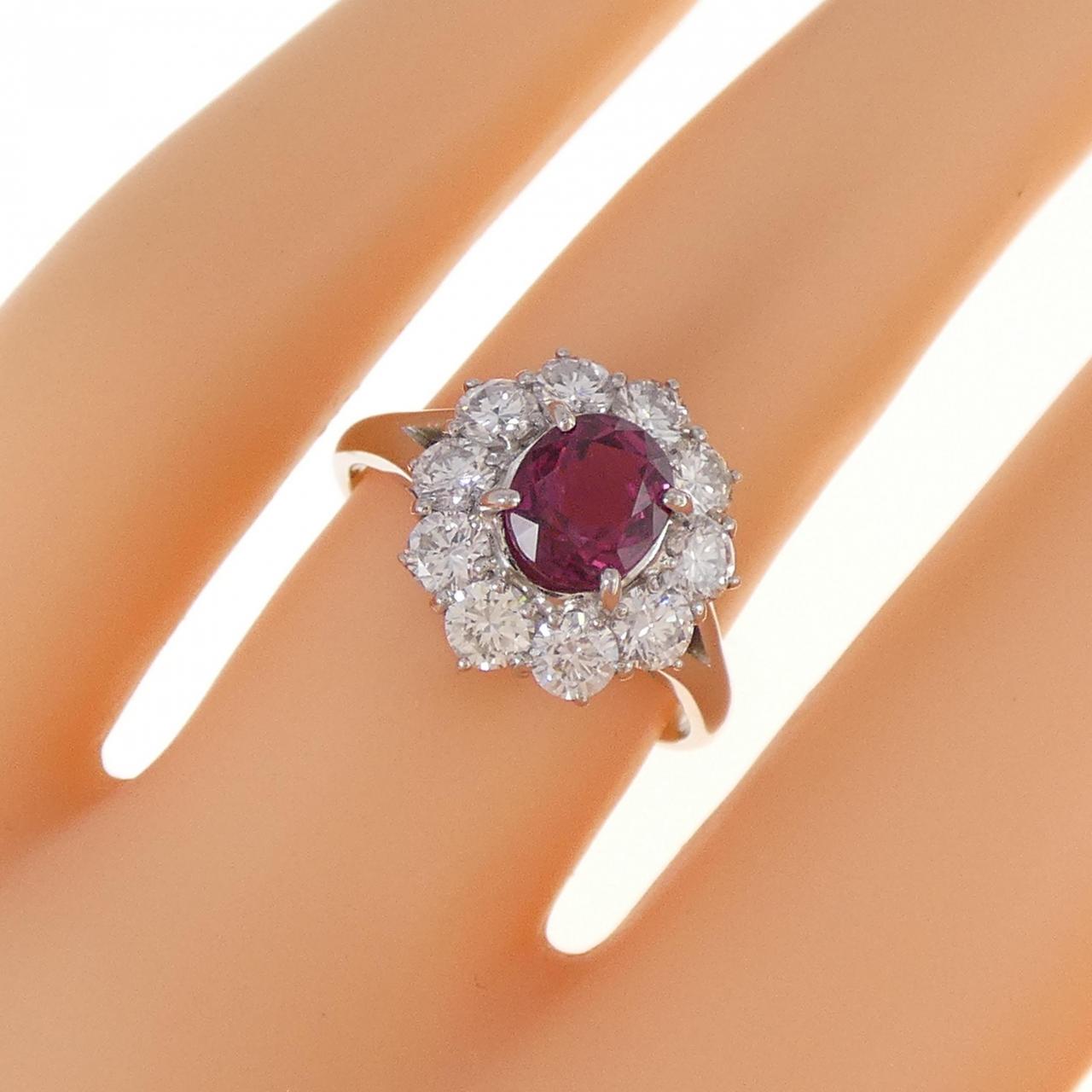 PT Ruby Ring 1.21CT