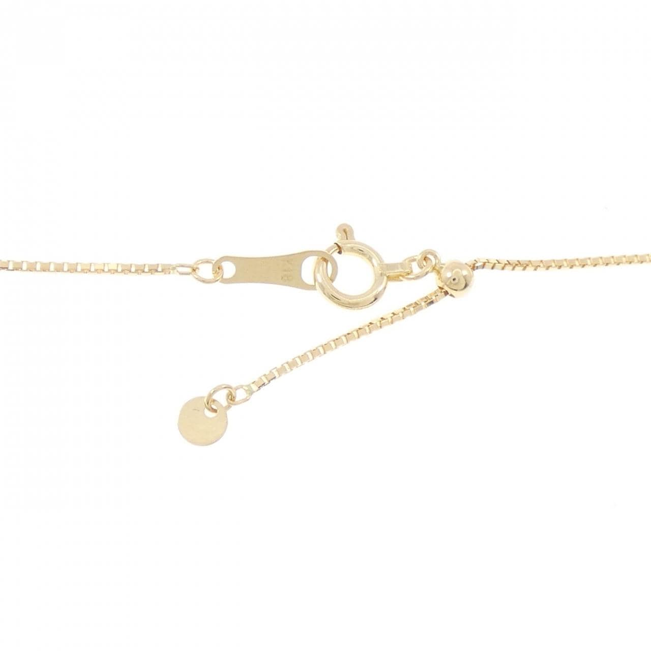 K18YG ダイヤモンド ネックレス 0.52CT