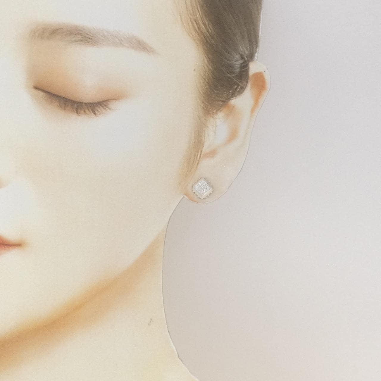 ルイヴィトン ダイヤモンド ピアス