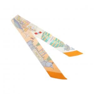 エルメス LES FOLIES DU CIEL ツイリー 061722S スカーフ