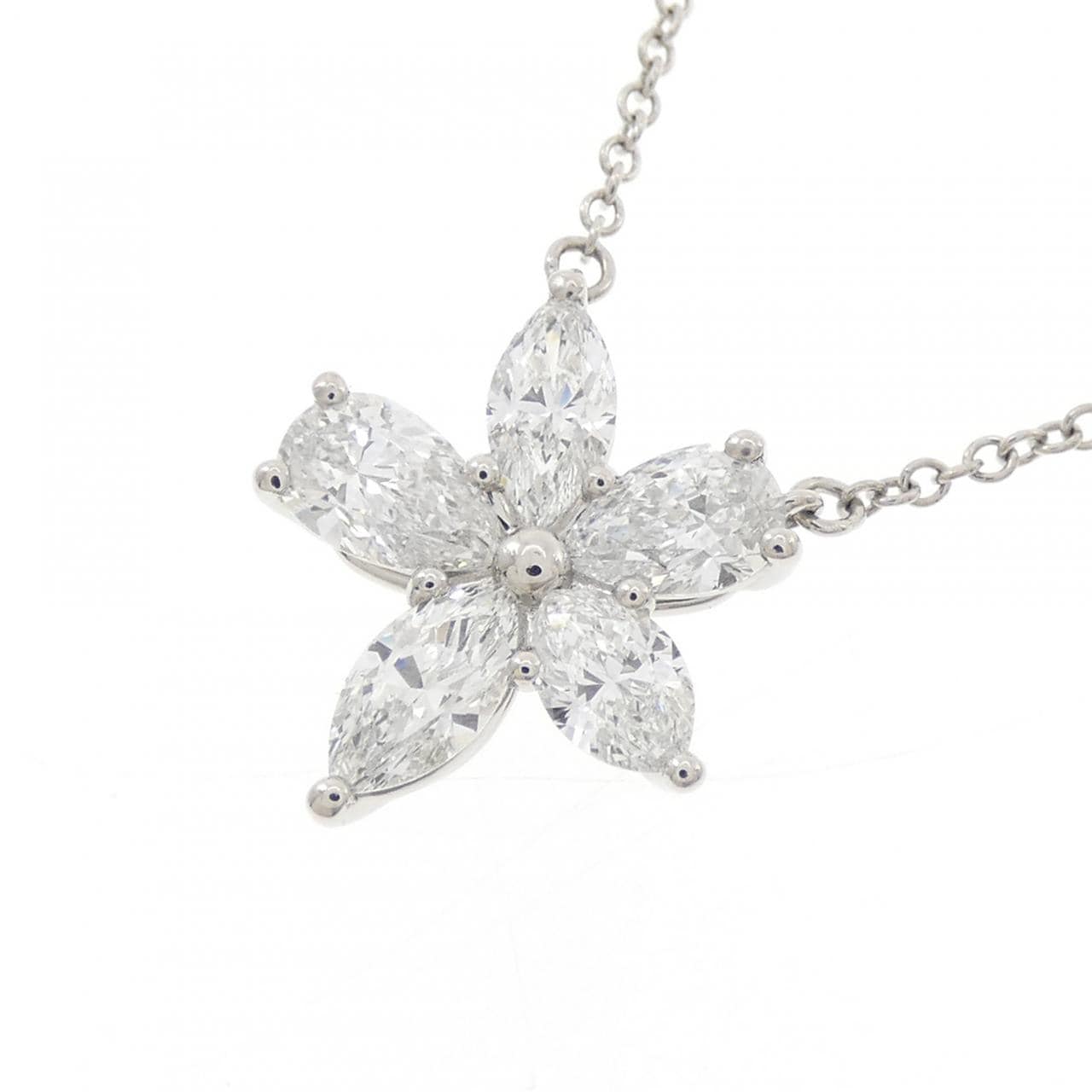 ティファニー ビクトリア ミックスクラスター ラージ ネックレス