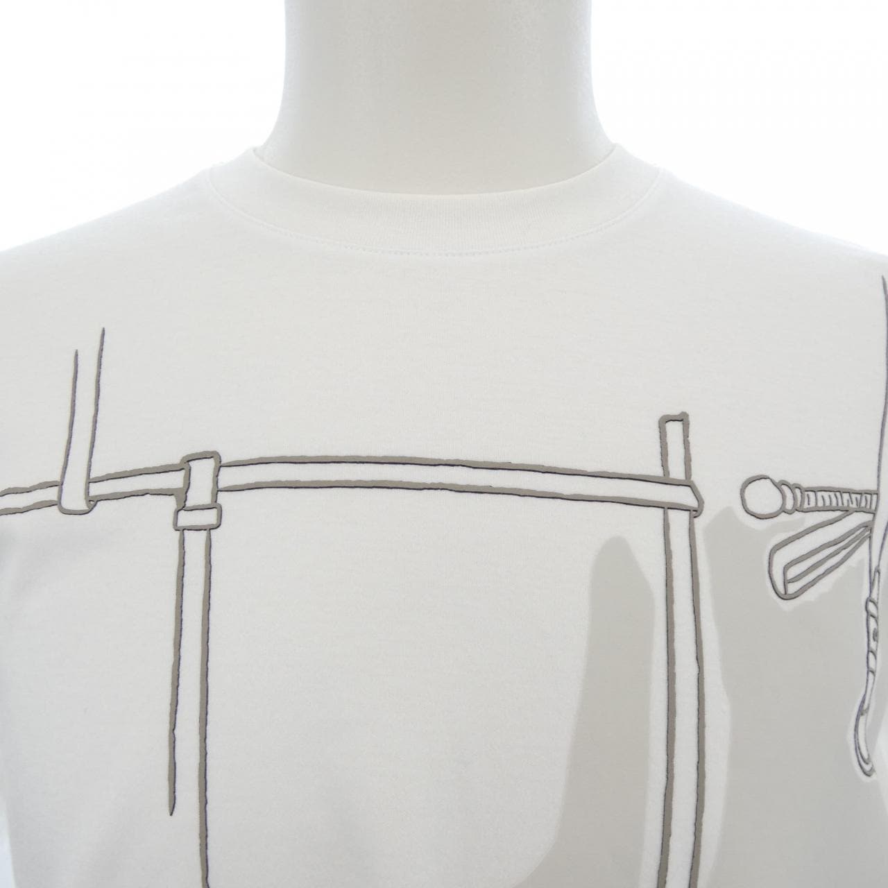 エルメス HERMES アルネ アン グアッシュ3D HARNAIS EN GOUACHE 3D 467930HA Tシャツ