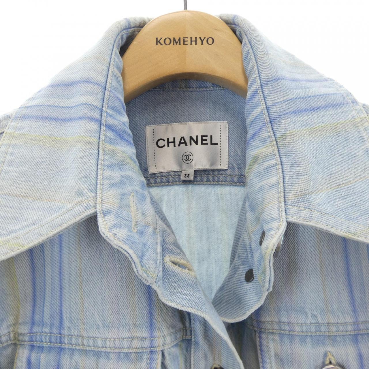 シャネル CHANEL P58708V44707 18S デニムジャケット