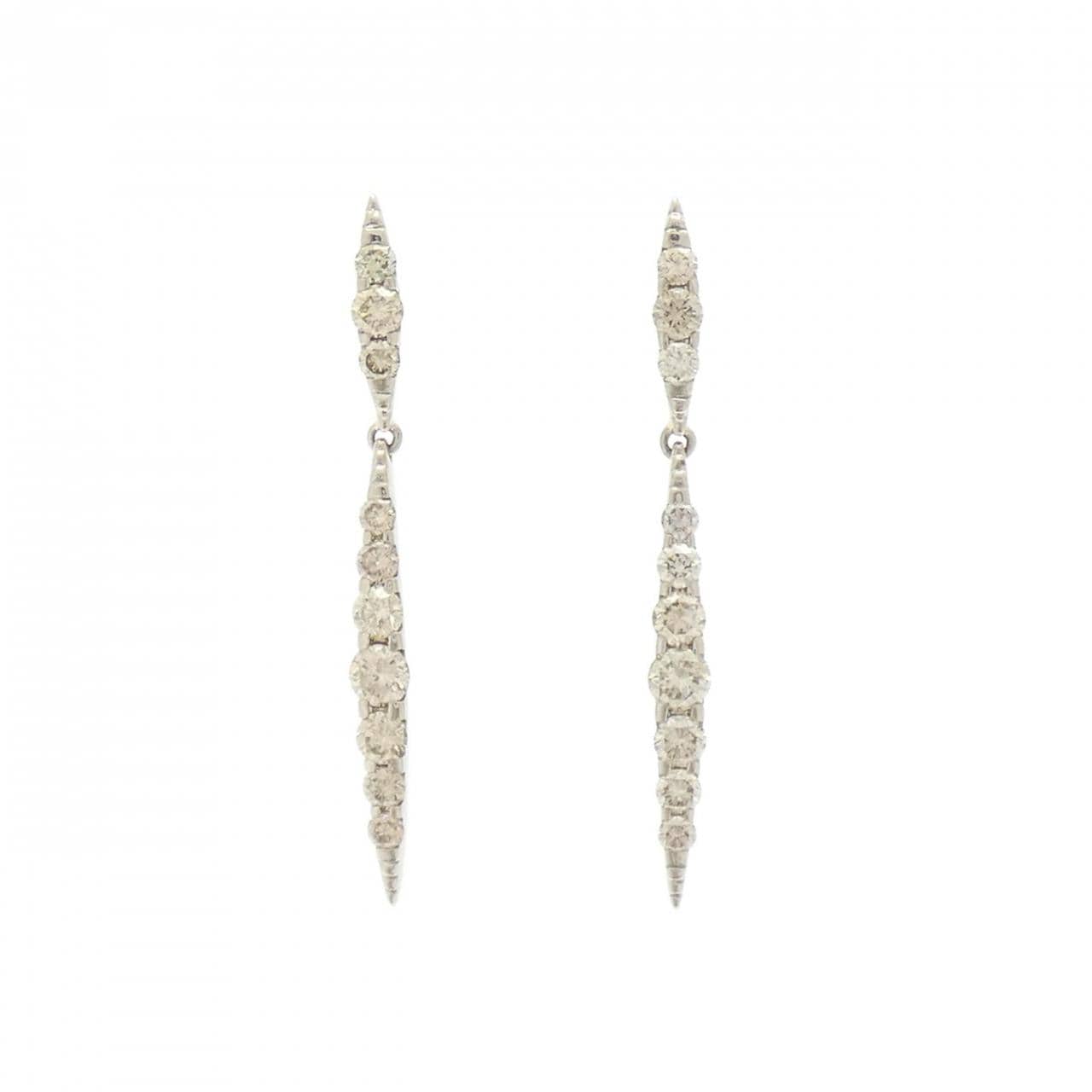 カシケイ ネイキッド ピアス 1.00CT