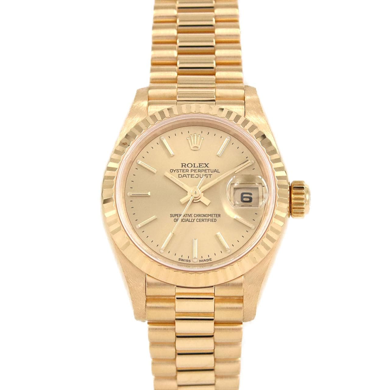 ロレックス デイトジャスト 79178 YG 自動巻 A番