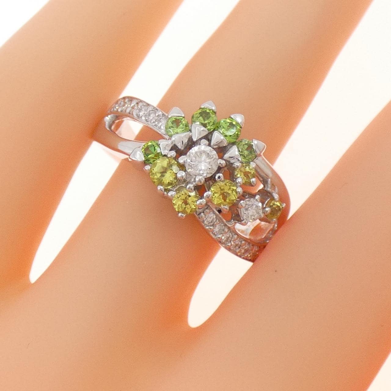 カサハラ マスミ カラーストーン リング