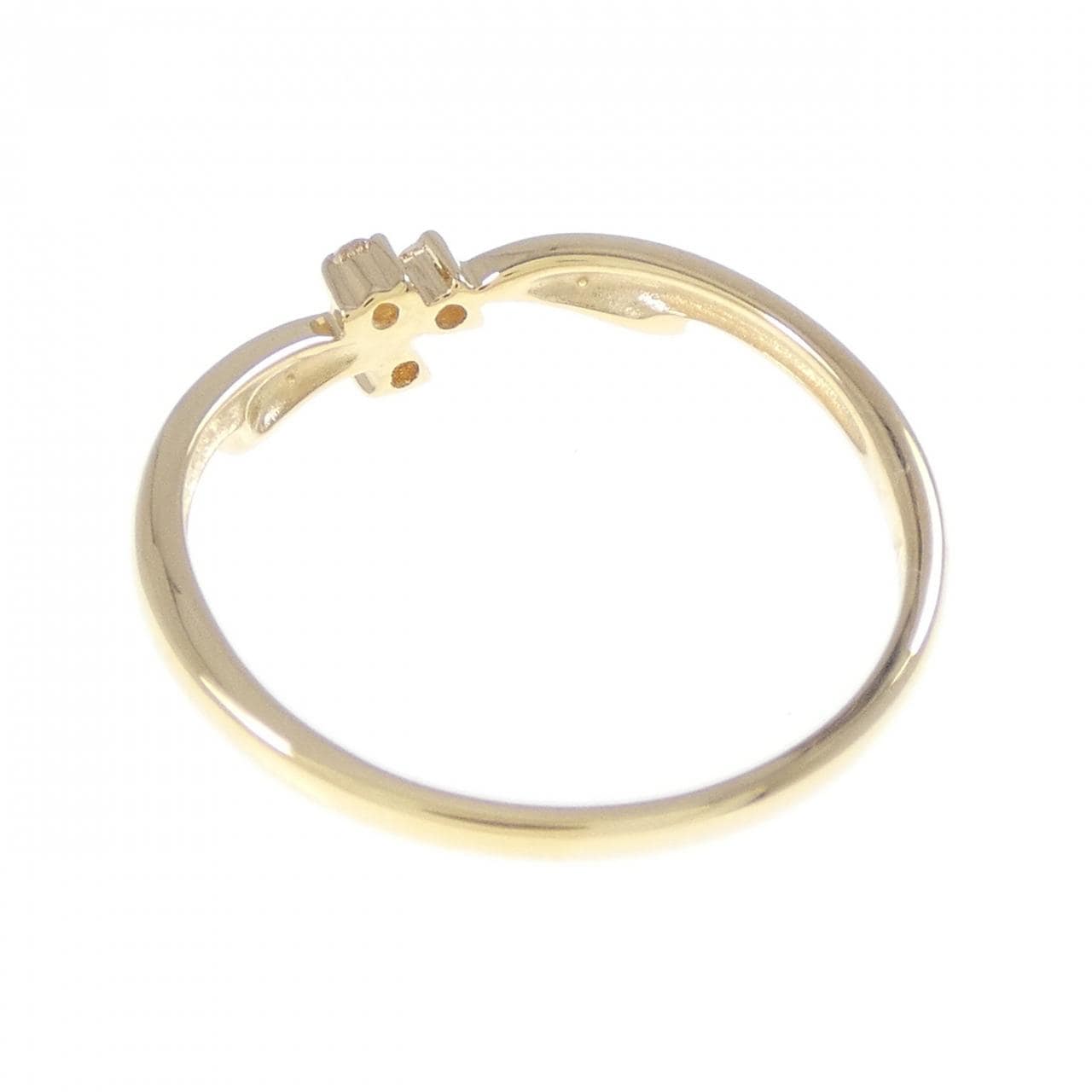 K18YG ダイヤモンド リング 0.05CT