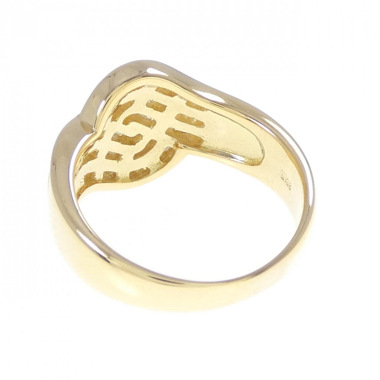 K18YG ダイヤモンド リング 0.58CT