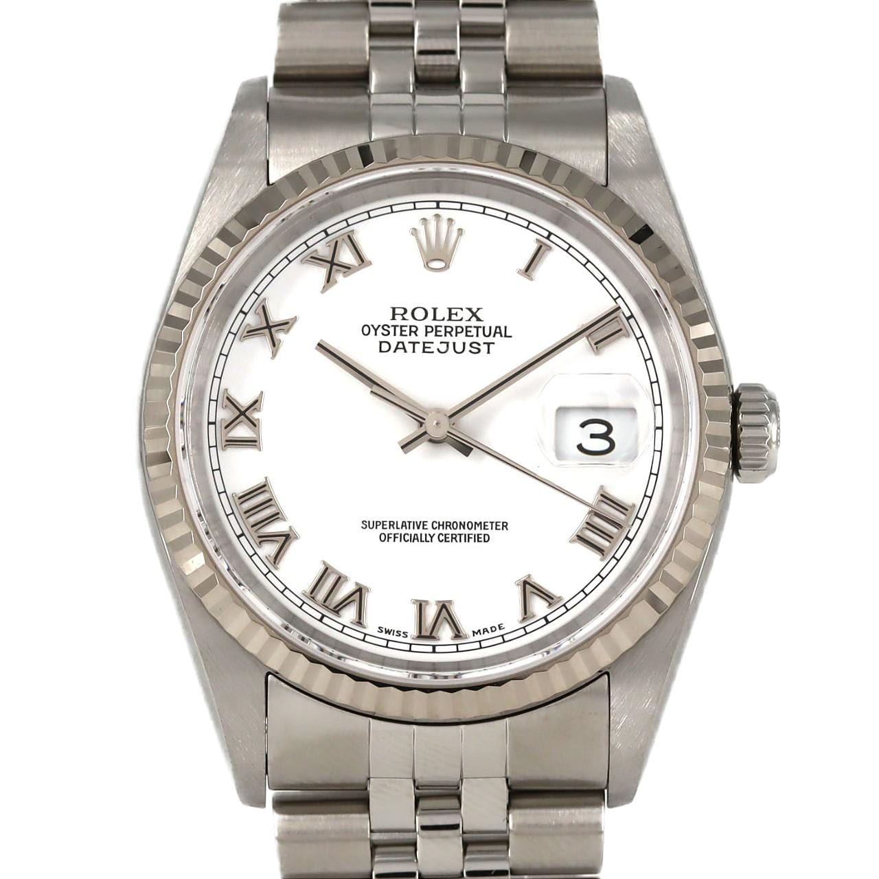 ロレックス デイトジャスト 16234 SSxWG 自動巻 F番