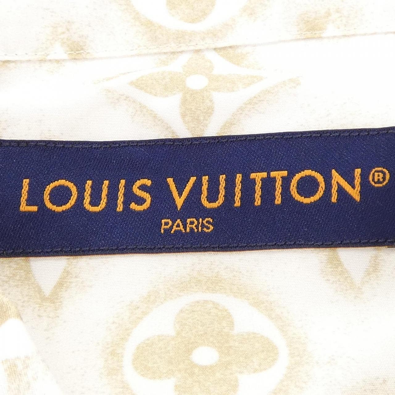 ルイヴィトン LOUIS VUITTON モノグラムロングスリーブコットンシャツ HPS33WZR6 シャツ