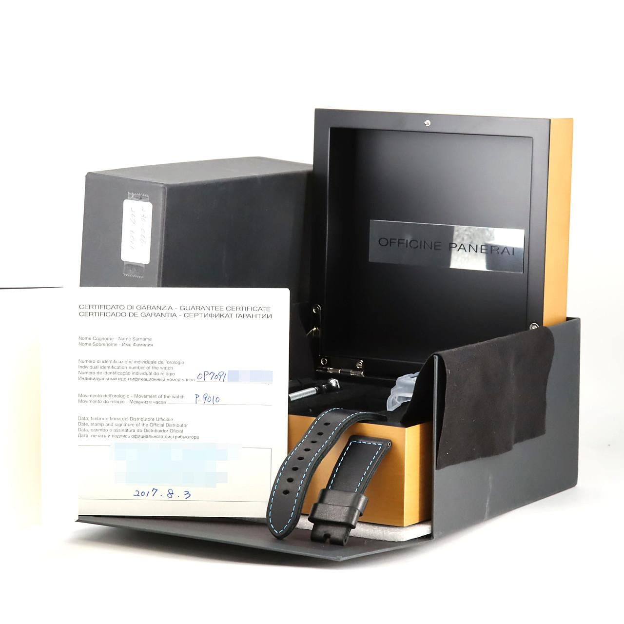 パネライ ルミノールサブマーシブル1950 3DAYSオートマティックチタニオ PAM01305 TI 自動巻