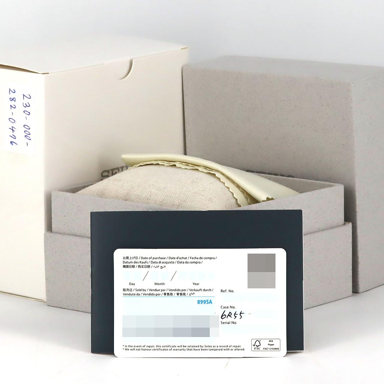 セイコー プロスペックス LIMITED 6R55-00K0/SBDC213 SS 自動巻