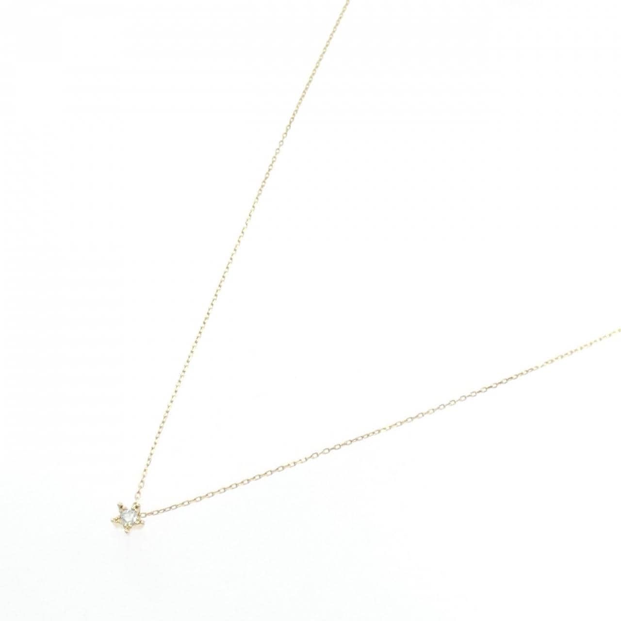 スタージュエリー スター ダイヤモンド ネックレス 0.04CT