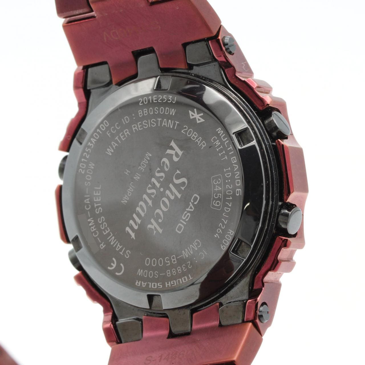 カシオ G-SHOCK 電波時計 GMW-B5000RD-4JF SS ソーラークォーツ