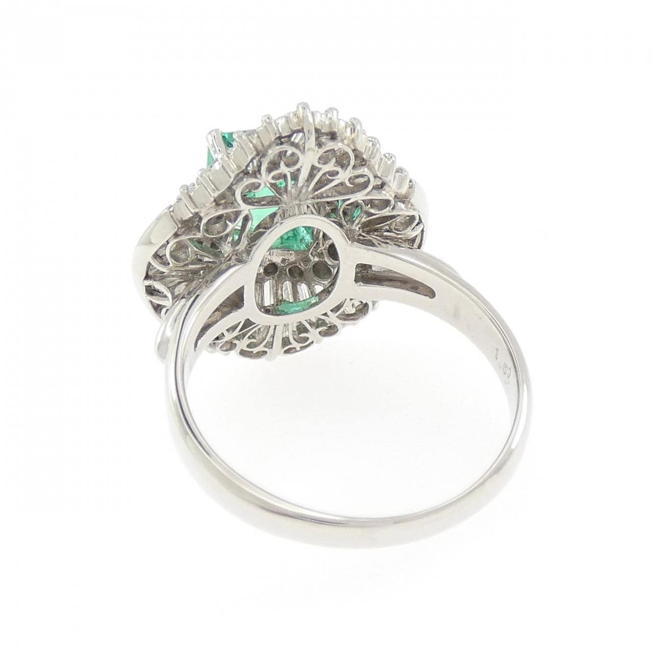 PT900 エメラルド リング 1.51CT