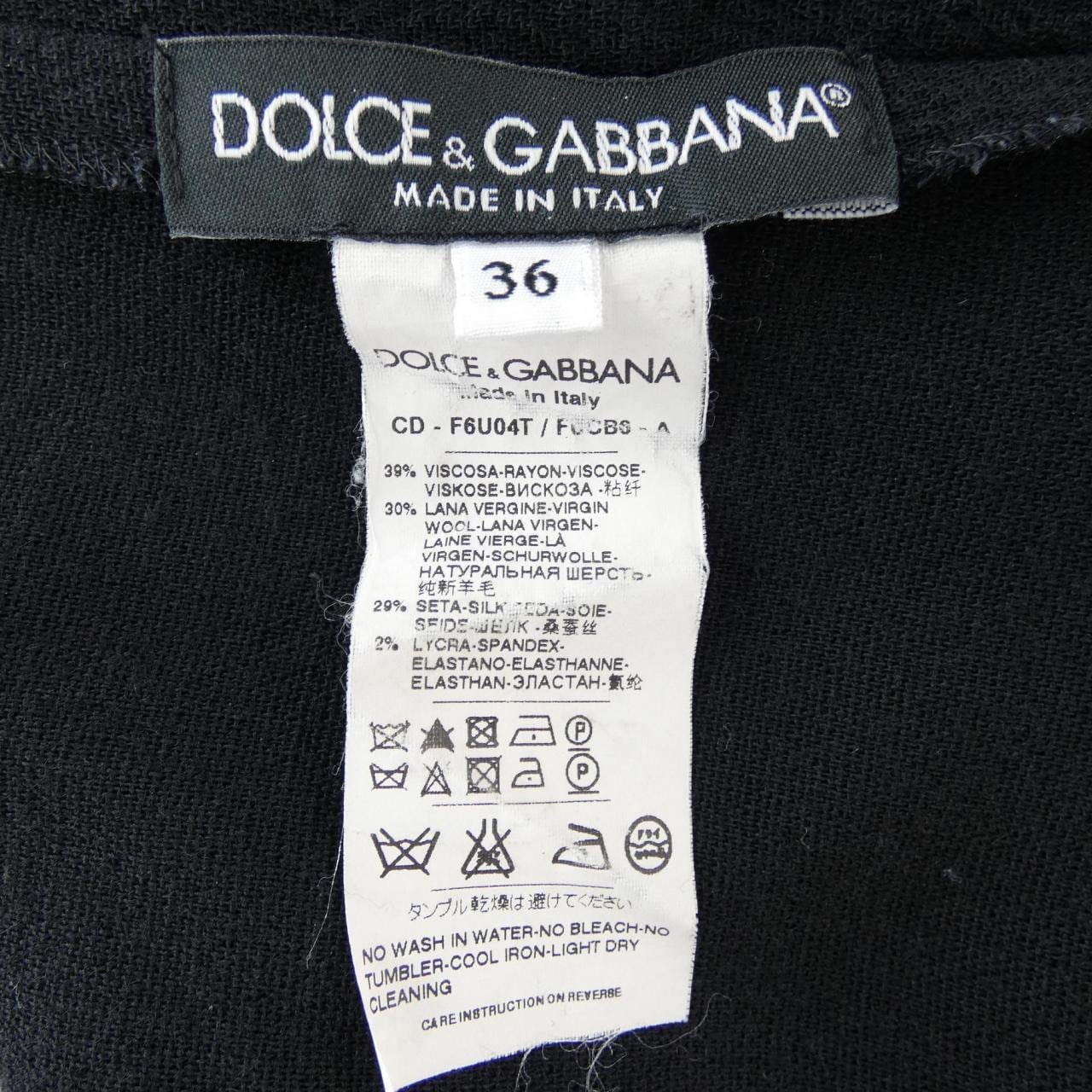 ドルチェアンドガッバーナ DOLCE&GABBANA F6U04T/FUCB6 ワンピース