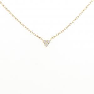 K18YG ダイヤモンド ネックレス 0.02CT