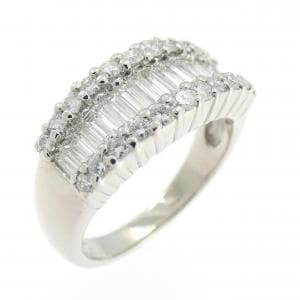 PT900 ダイヤモンド リング 1.04CT