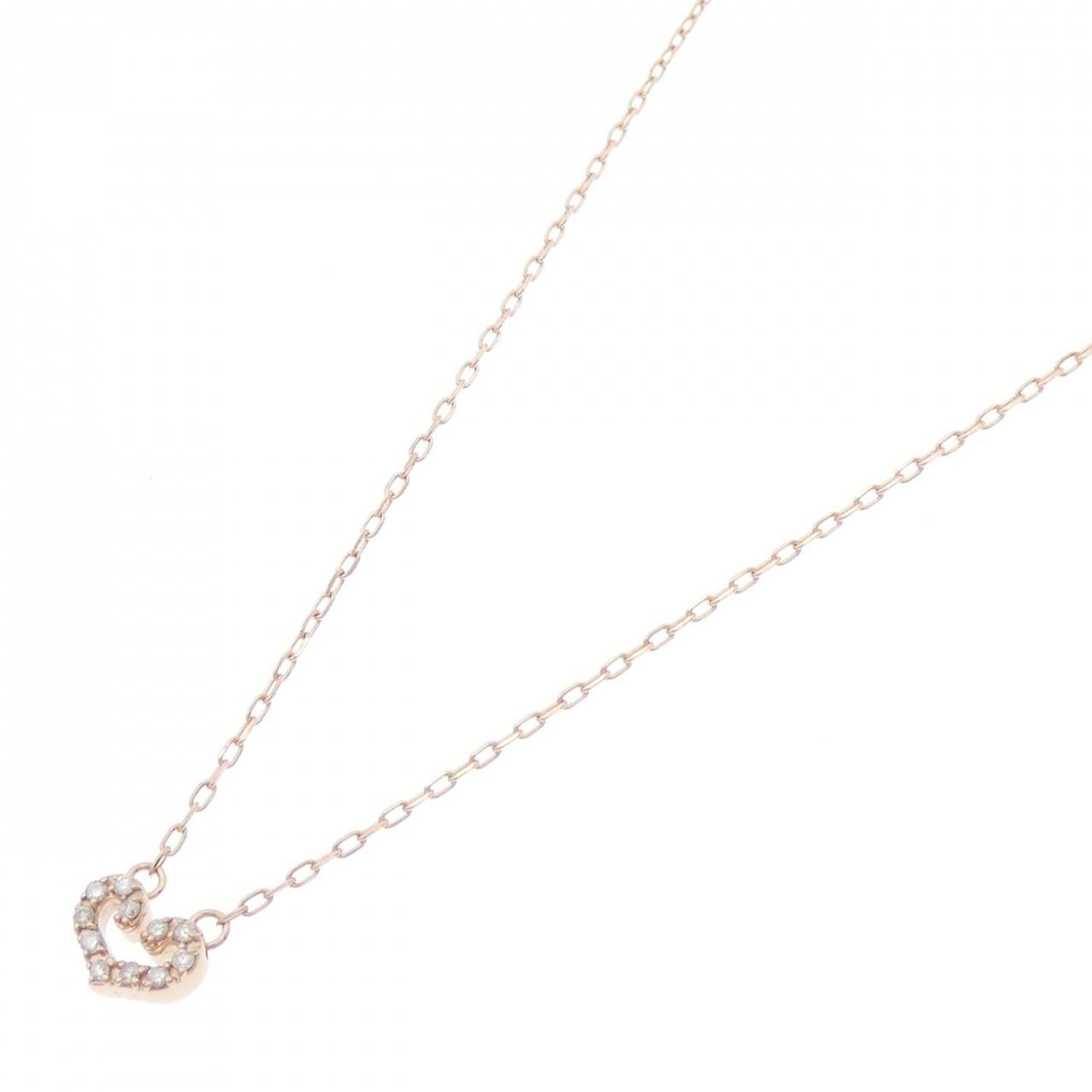 K10PG ダイヤモンド ネックレス 0.05CT