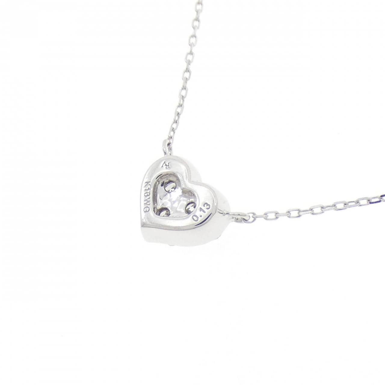 ポンテヴェキオ ハート ネックレス 0.13CT