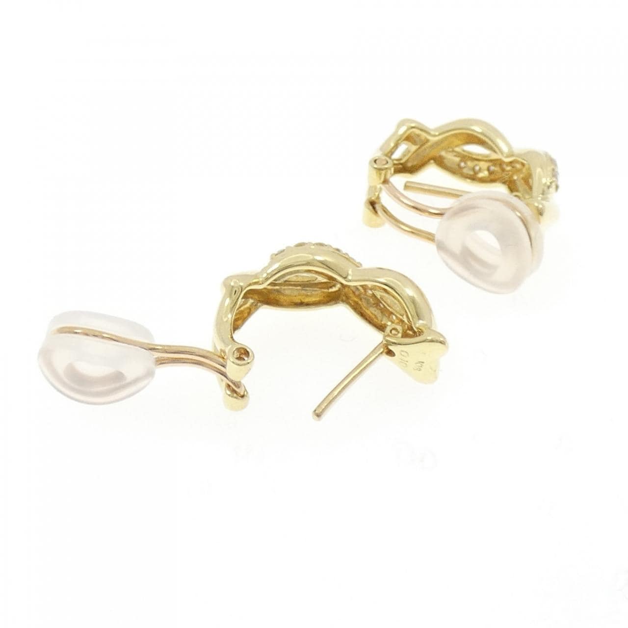 K18YG ダイヤモンド ピアス／イヤリング 0.20CT