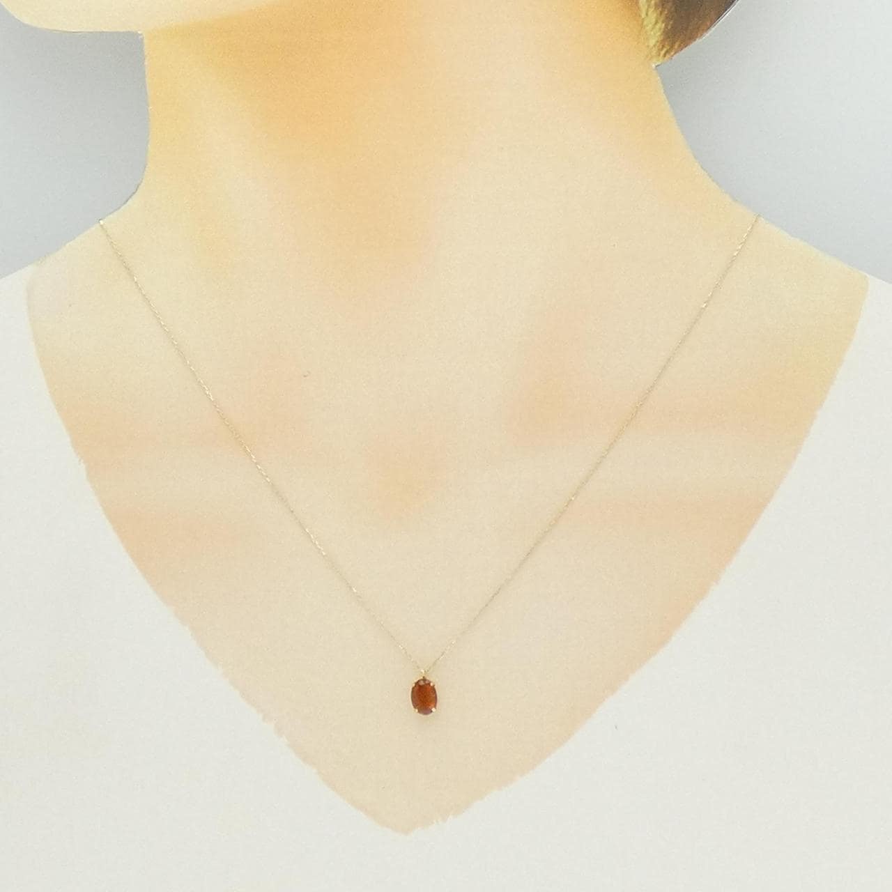 【新品】K10YG カイヤナイト ネックレス