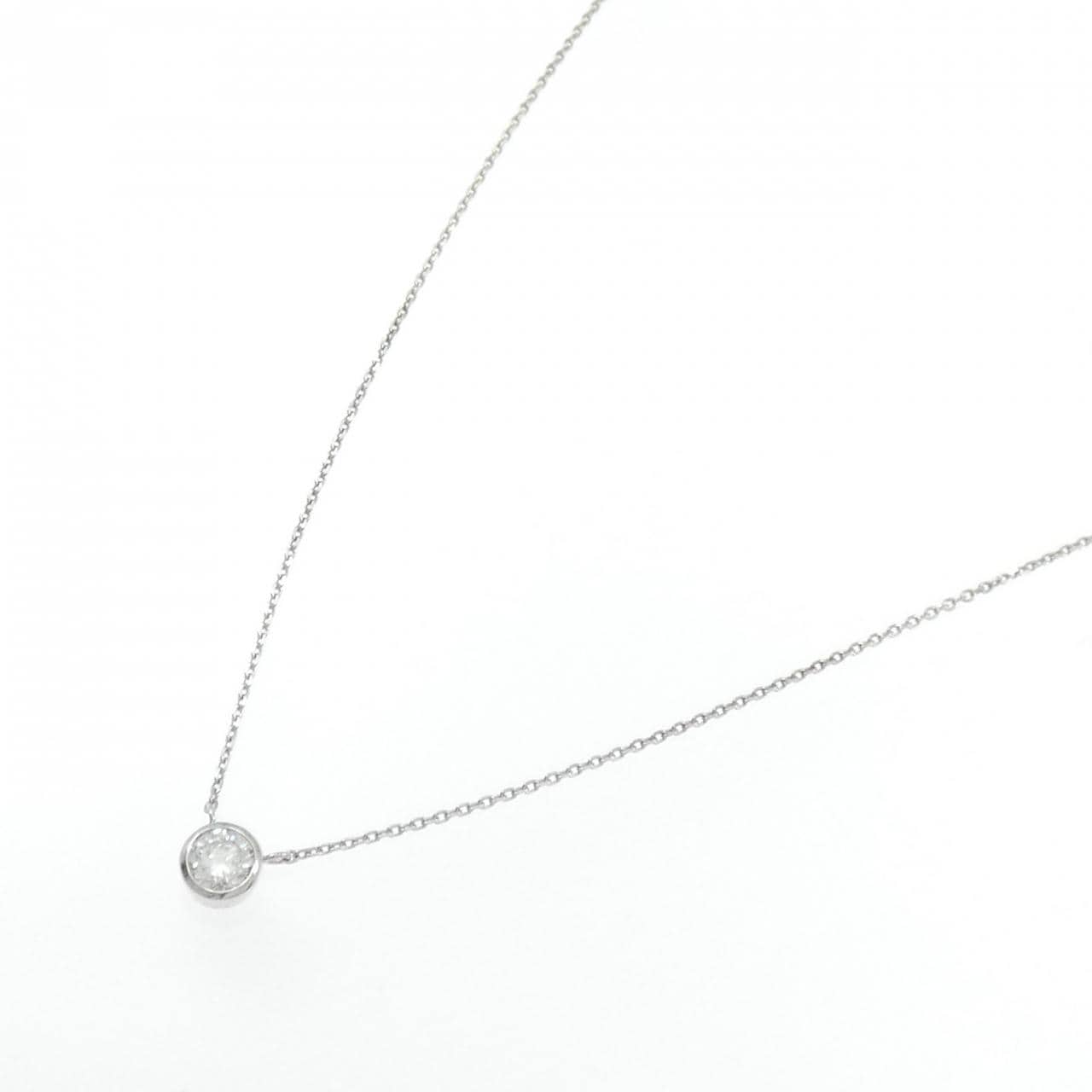 【新品】PT900/PT850 ダイヤモンド ネックレス 0.262CT E SI2 Good