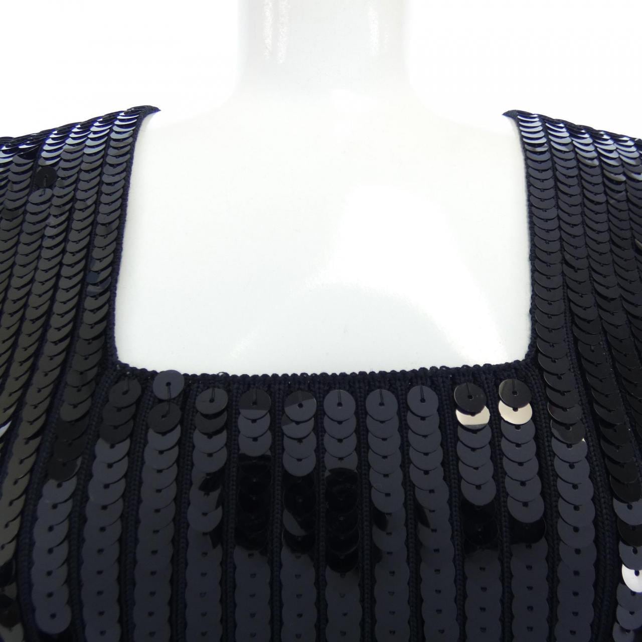 LOUIS VUITTON LV 夜间亮片装饰迷你连衣裙 FMKD04LM9