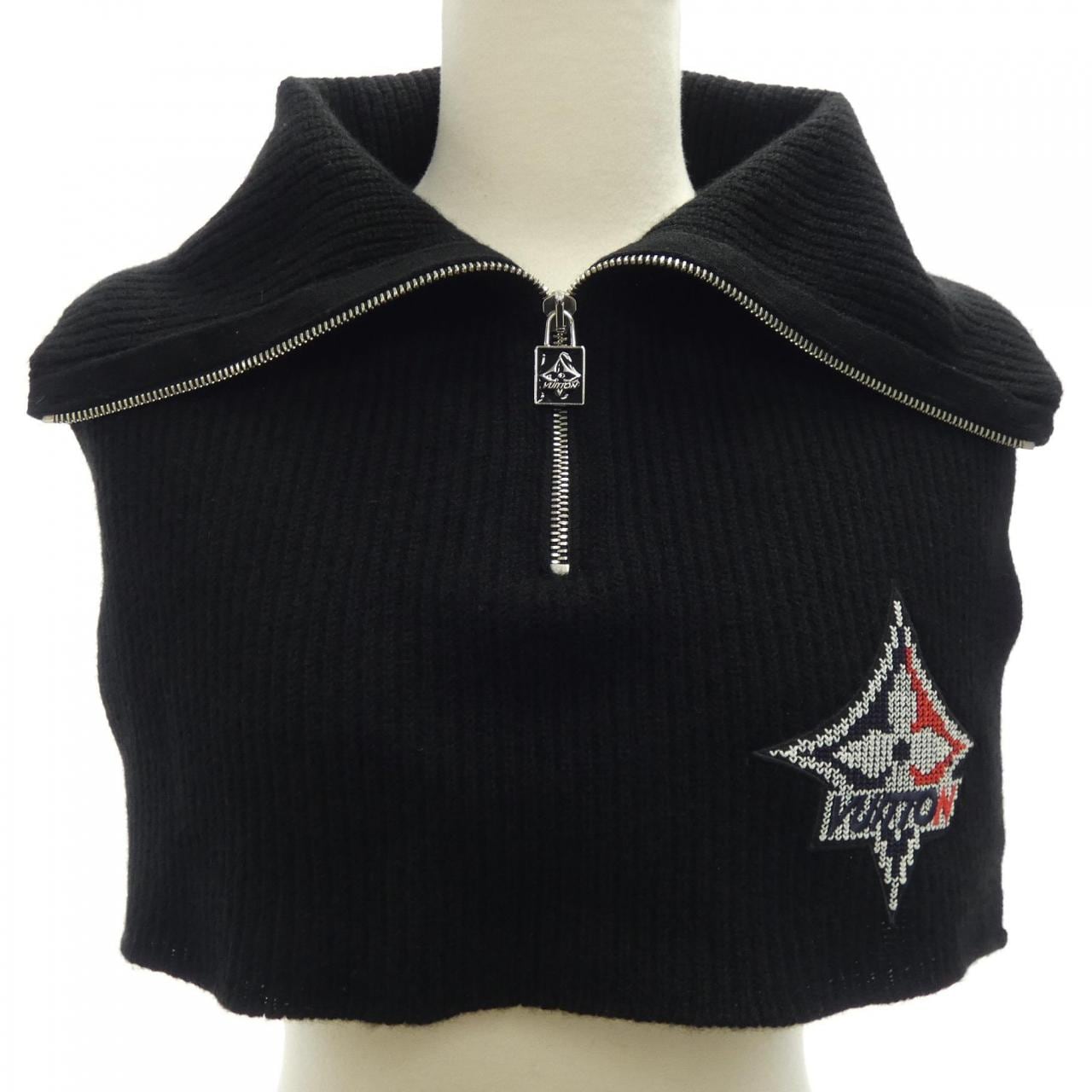 ルイヴィトン LOUIS VUITTON プラストロン LV スノーフレーク M79309 MUFFLER