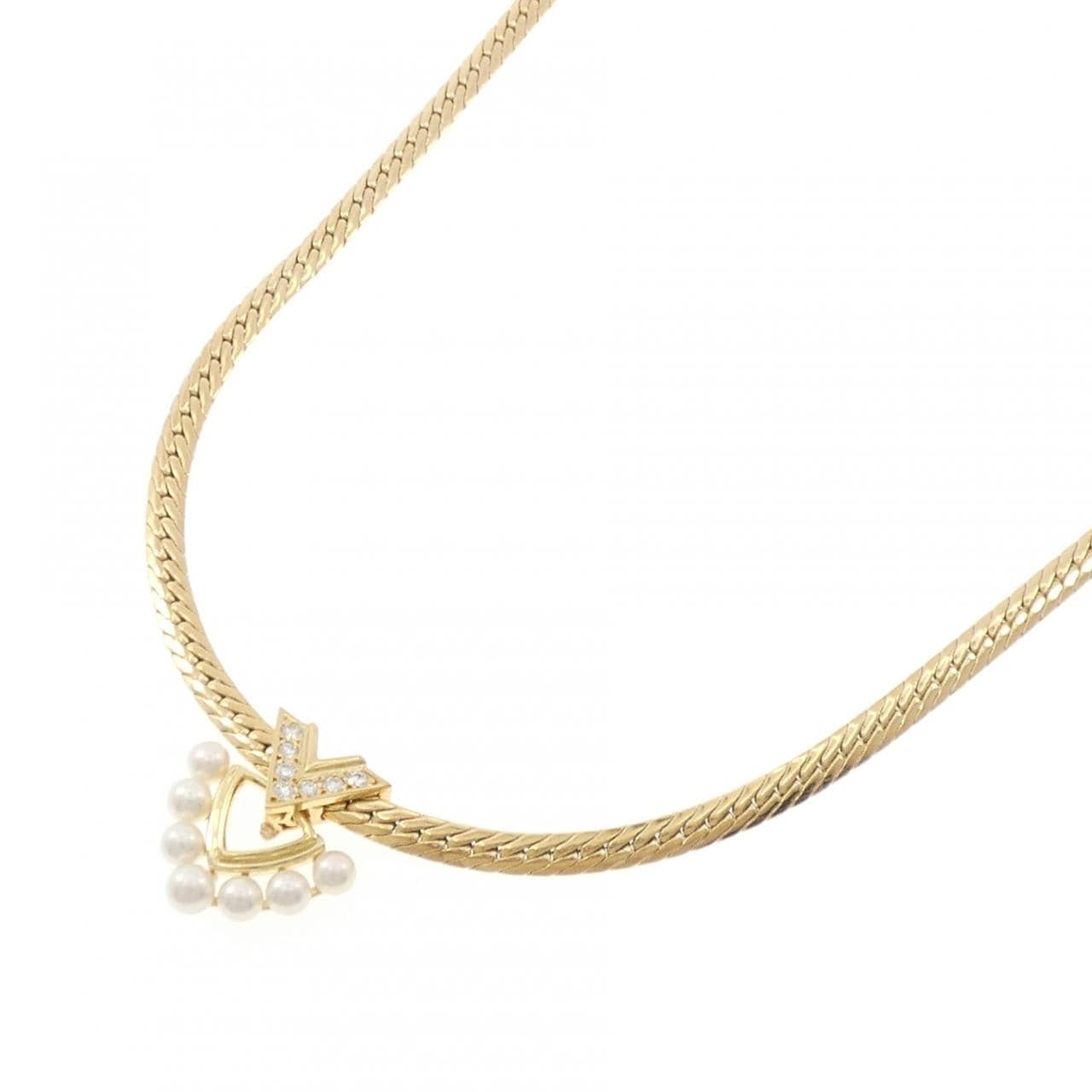 ミキモト カラーストーン ネックレス