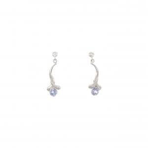 PT900 タンザナイト ピアス