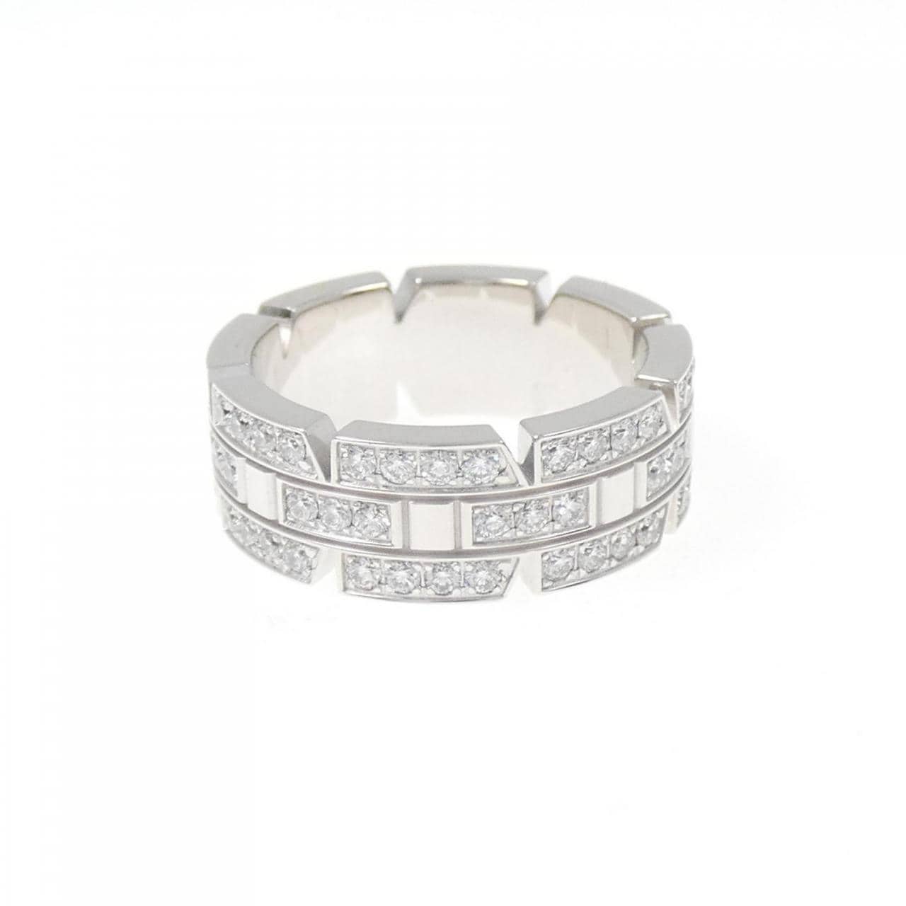 カルティエ タンクフランセーズ フルダイヤ リング