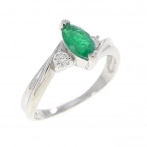 PT900 エメラルド リング 0.47CT