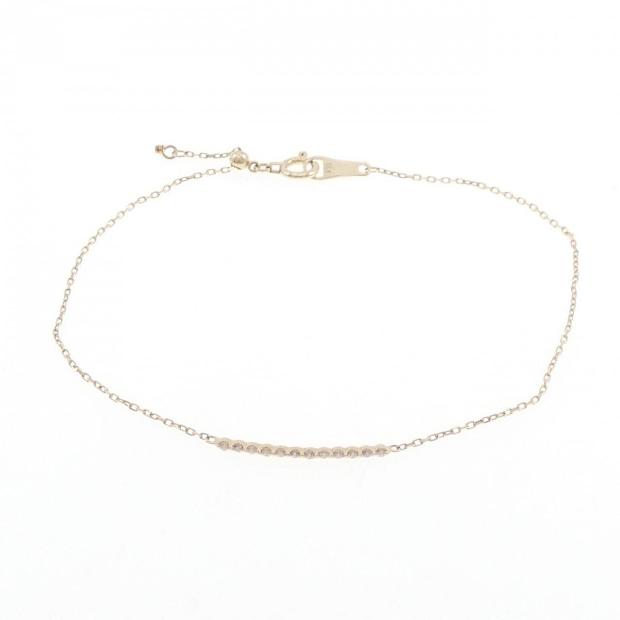 アガット ダイヤモンド ブレスレット 0.06CT